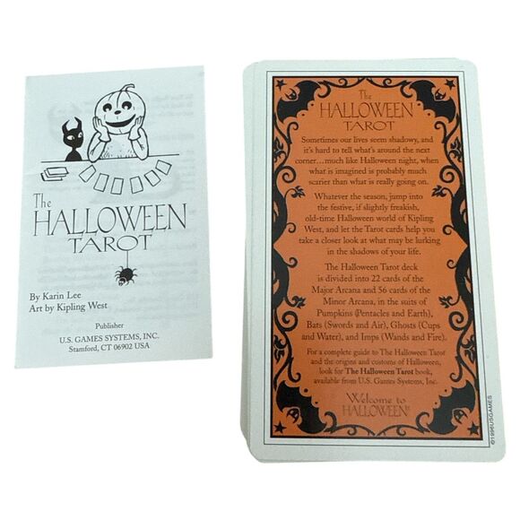 The Halloween Tarot Deck  by Kipling West - Picture 4 of 7